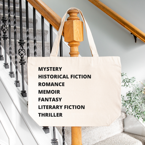 Genres Oversized Book Tote