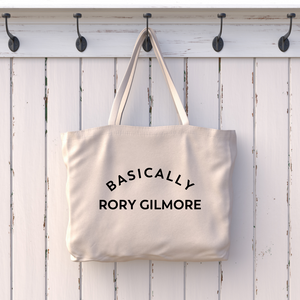 Basically Rory Gilmore book tote