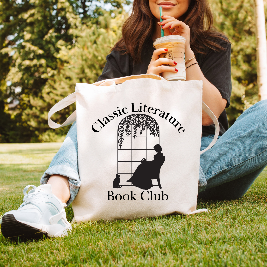 Classic Literature Book Club Tote