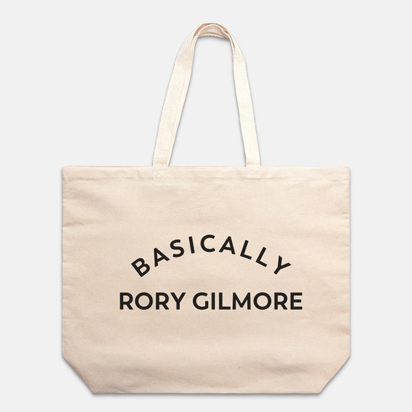 Basically Rory Gilmore book tote