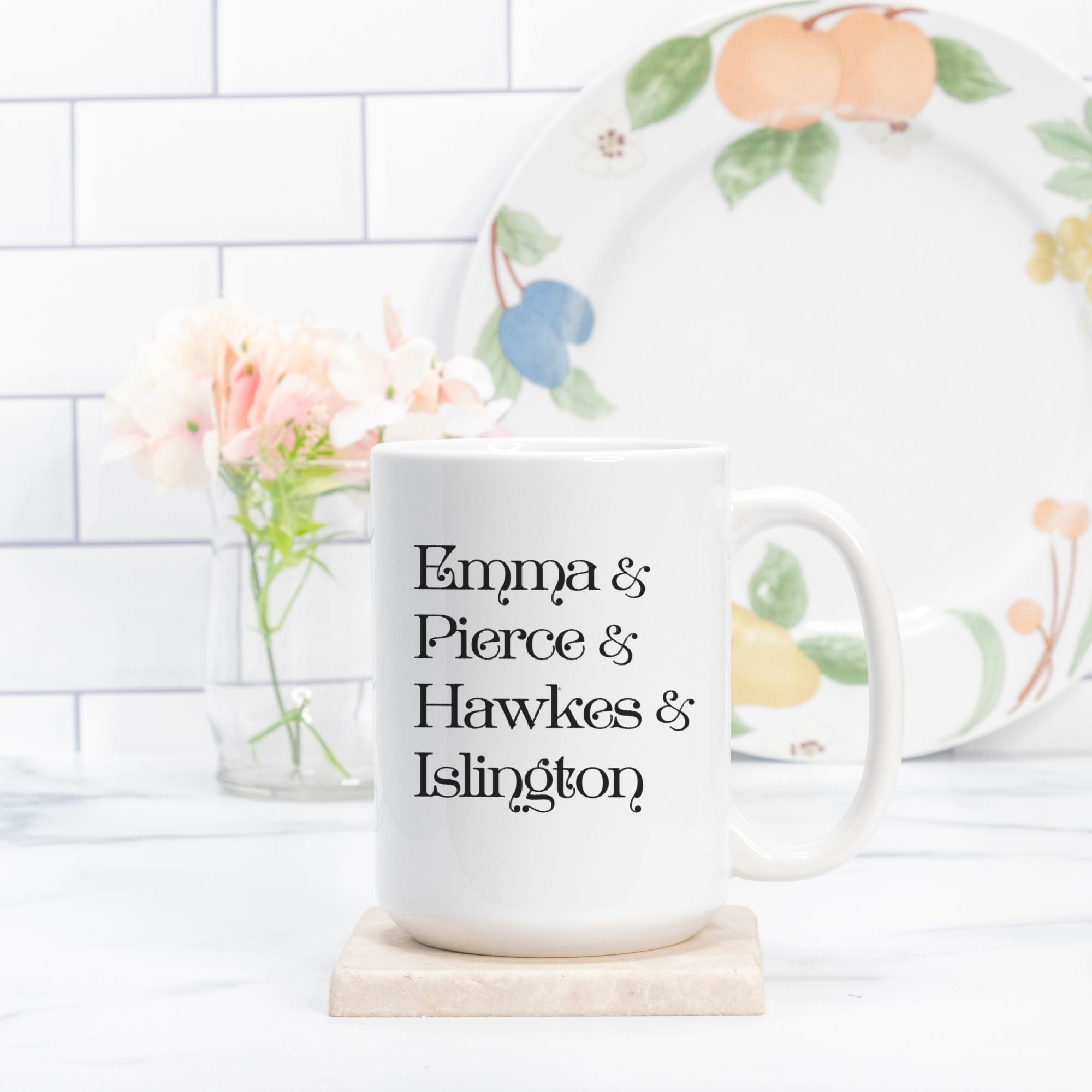 Emma M. Lion Character List Mug