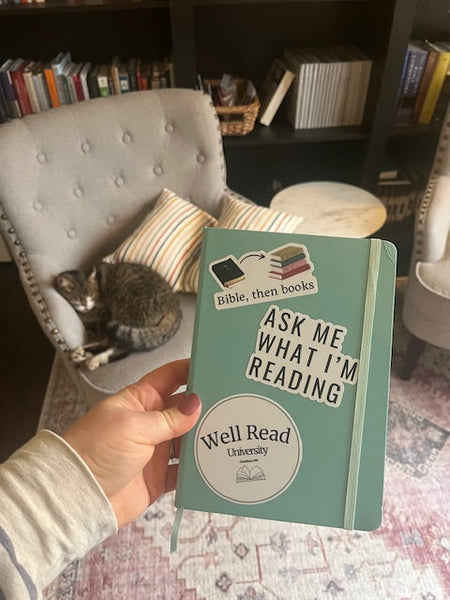 Ask Me What I'm Reading sticker