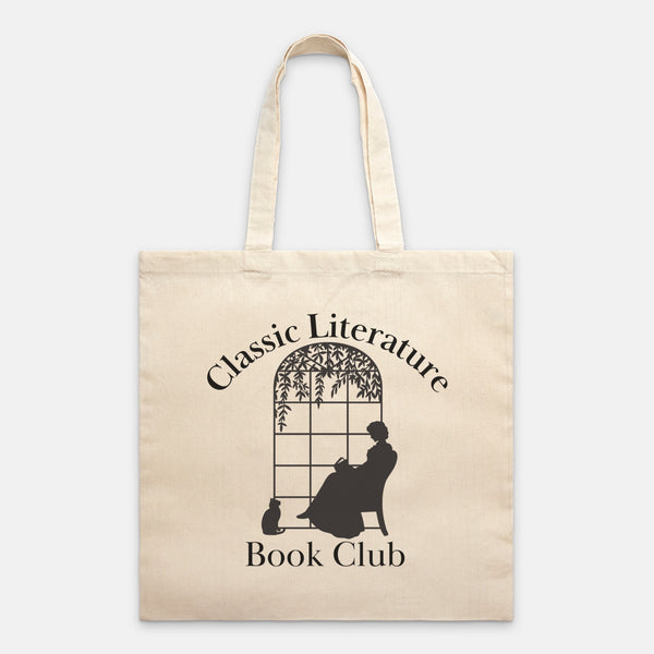 Classic Literature Book Club Tote